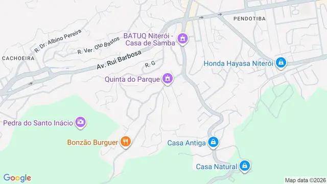 Mapa do bairro Maceió, Niterói - RJ