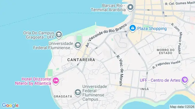 Mapa do bairro São Domingos, Niterói - RJ